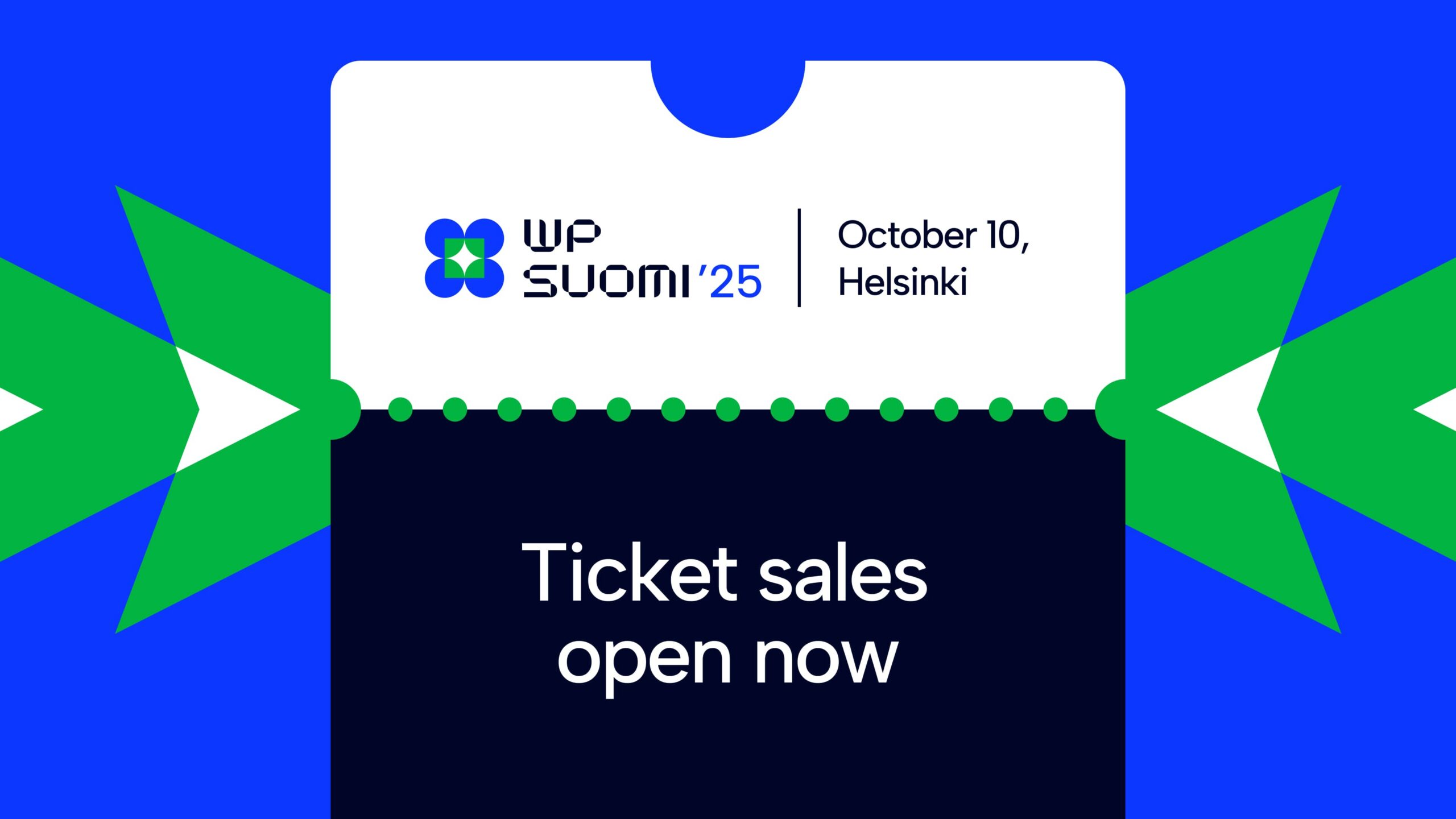 Ticket sales is open